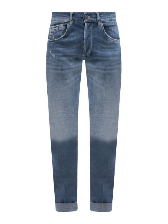  돈답 스트레이트 팬츠 UP232DS0145FH2800 Blue
