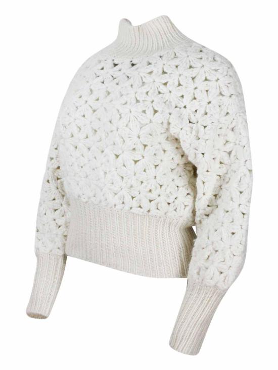  파비아나 필리피 터틀넥 MAD223F44425 White - FABIANA FILIPPI