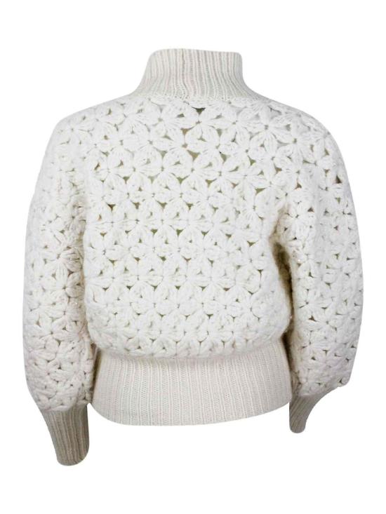  파비아나 필리피 터틀넥 MAD223F44425 White - FABIANA FILIPPI