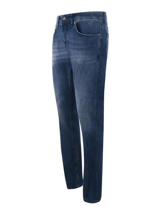  돈답 스트레이트 팬츠 UP232DS0107FI7800 Dark Wash - DONDUP