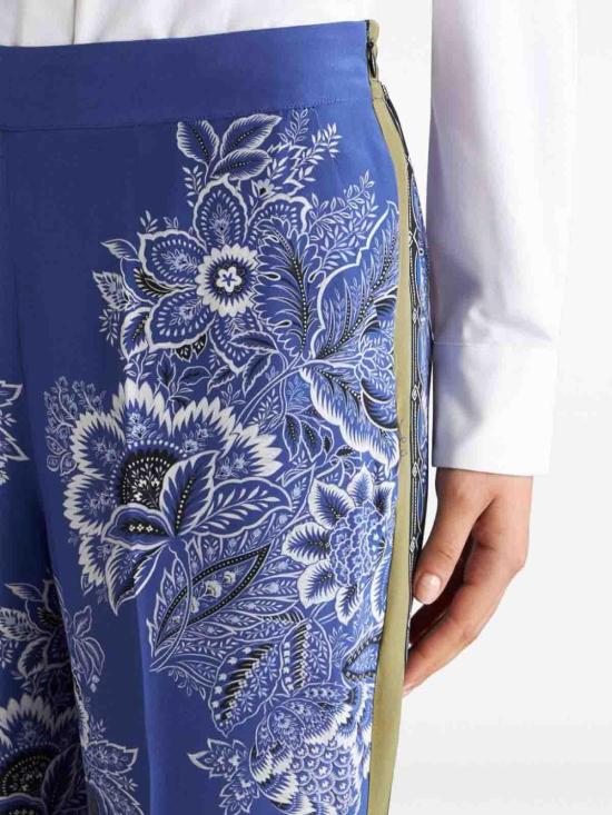  에트로 스트레이트 팬츠 WREA0014AK012X0883 Blue - ETRO