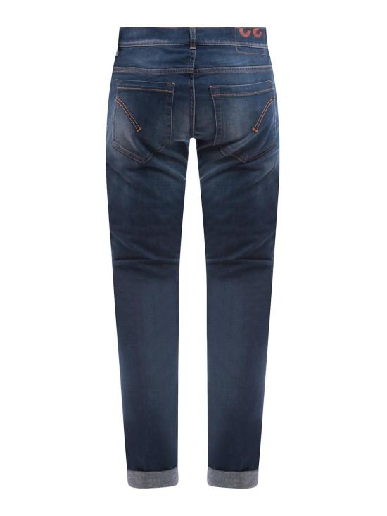  돈답 스트레이트 팬츠 UP232DS0145FO4800 Blue - DONDUP