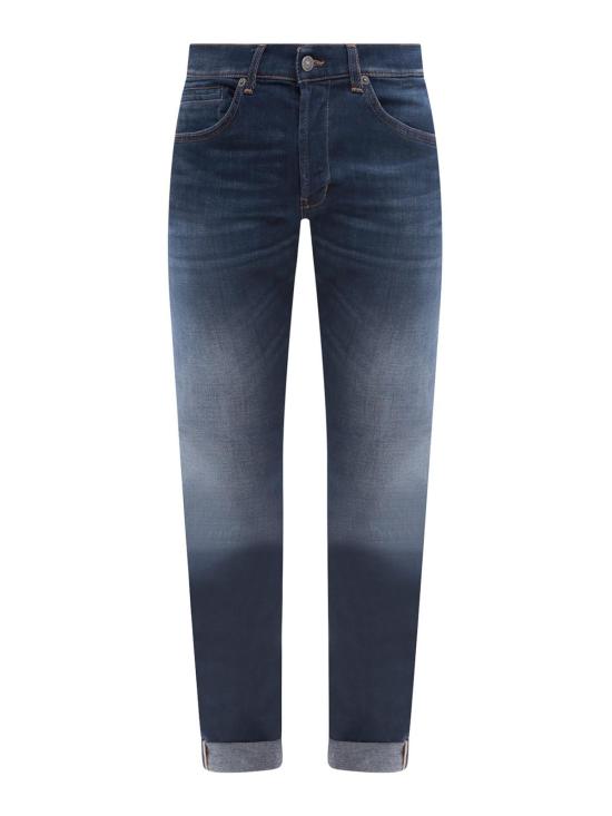  돈답 스트레이트 팬츠 UP232DS0145FO4800 Blue