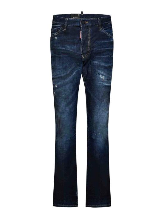 25FW 디스퀘어드2 스트레이트 팬츠 S71LB1471S30342470 Blue