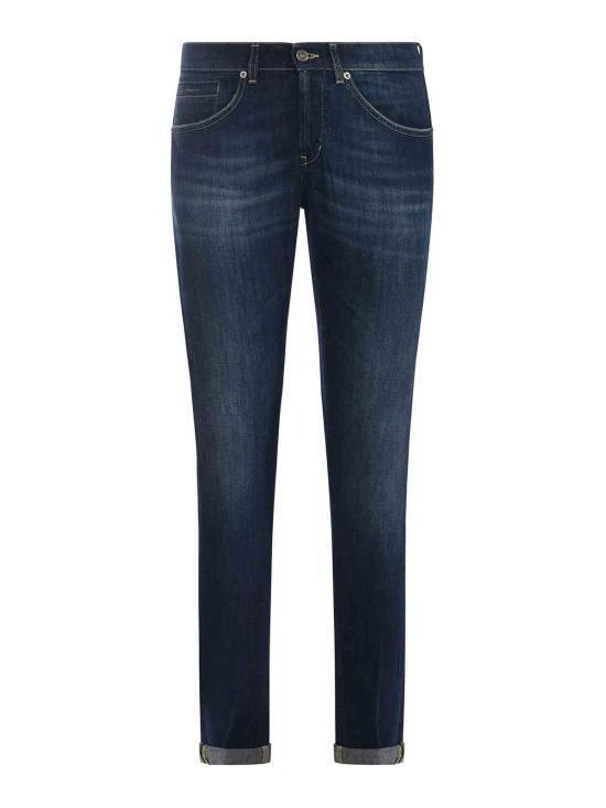 돈답 스트레이트 팬츠 UP232DS0107GD4800 BLUE