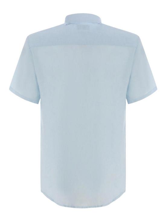  아페쎄 반팔 셔츠 LIAEKH12551IAB Light Blue - A.P.C.
