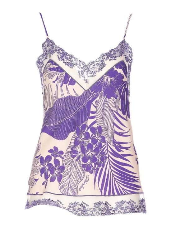  핑코 민소매 티셔츠 100892A0RLNY0 Purple