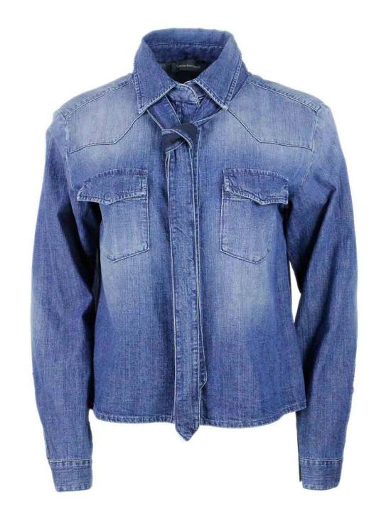  로레나안토니아찌 셔츠 A2460CA06A0575 Medium Wash