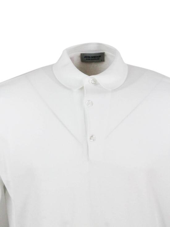  존스메들리 반팔 티셔츠 BRADWELLLSWHITE White - JOHN SMEDLEY