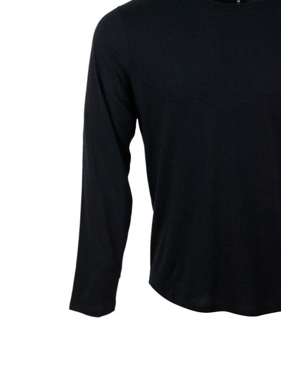 25FW 알마니 반팔 티셔츠 8NZM77ZJA5Z1200 Black - ARMANI