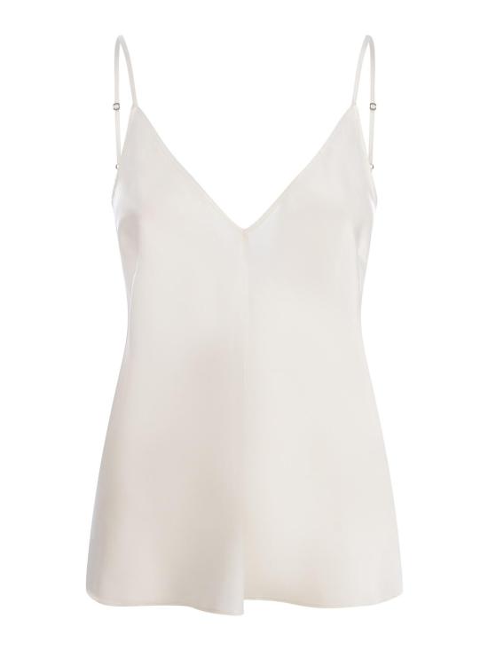  포르테포르테 민소매 티셔츠 10061AVORIO White