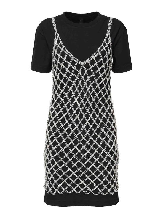 26SS 핑코 미디 스커트 1051442LTZ99 Black