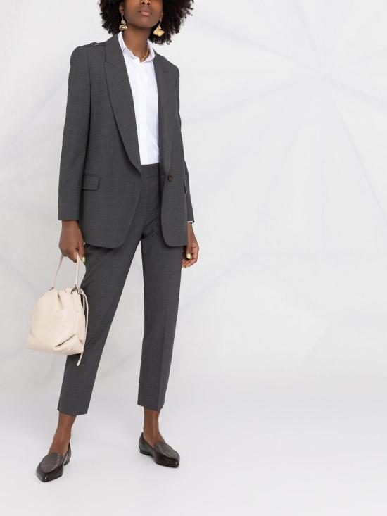  브루넬로 쿠치넬리 모닐리 체인 장식 긴소매 M0091NB426C159 White - BRUNELLO CUCINELLI