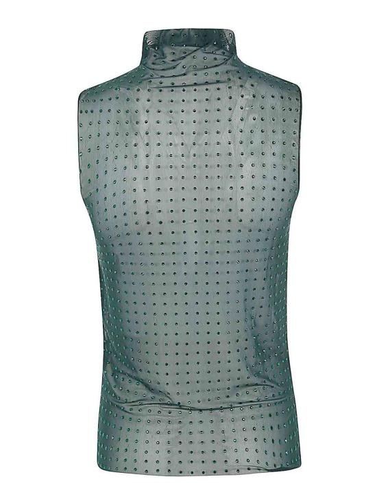 25FW 핑코 민소매 티셔츠 103913A220S1A Green - PINKO