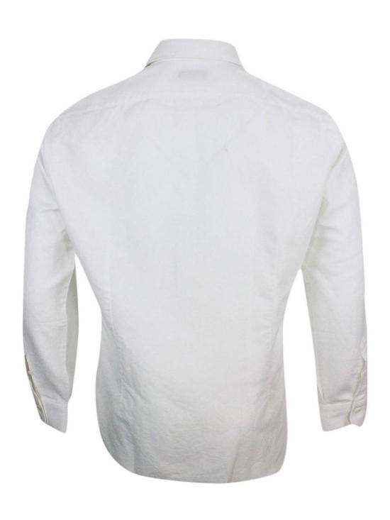 25FW 발바 긴팔 셔츠 K1U10P014116U001 White - BARBA