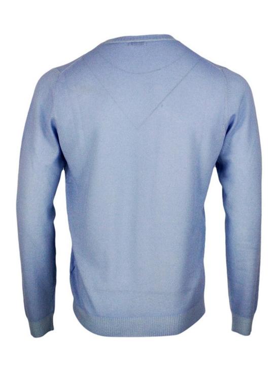  말로 스웨터 UXA140F1K23E3049 Light Blue - MALO