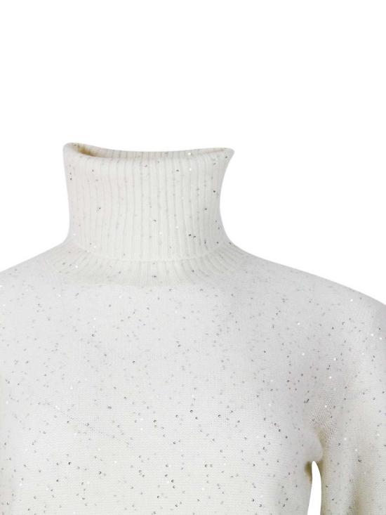  파비아나 필리피 터틀넥 MAD214F066D29625 Cream - FABIANA FILIPPI
