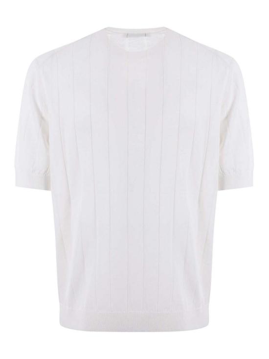 25SS 필리포 드 로렌티스 반팔 티셔츠 GC1MCCR14C001 White - FILIPPO DE LAURENTIIS
