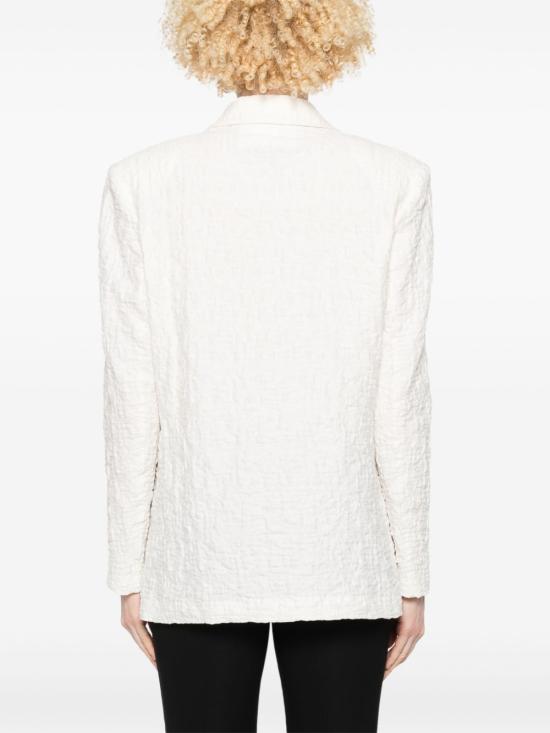 25SS 해리스와프런던 수트 자켓 A2535PYM YM02 White - HARRIS WHARF LONDON