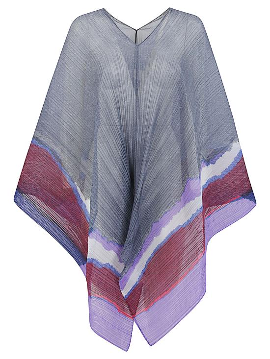 25SS 플리츠플리즈 머플러/스카프 PP57AD221 19 Blue