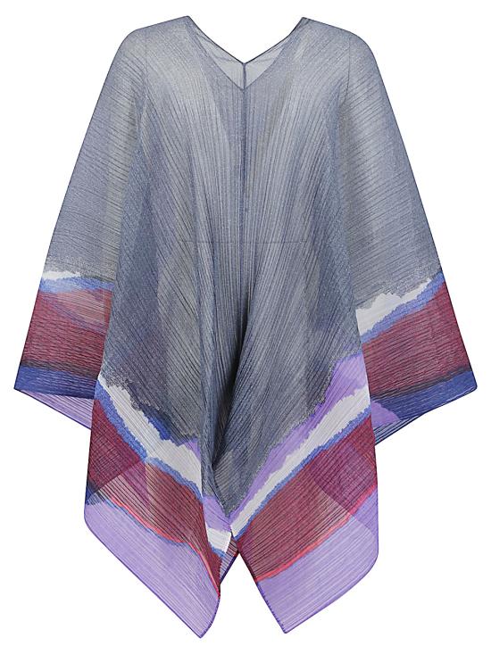 25SS 플리츠플리즈 머플러/스카프 PP57AD221 19 Blue - PLEATS PLEASE