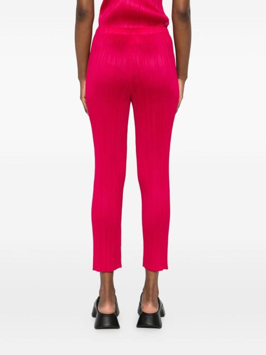 25SS 플리츠플리즈 스트레이트 팬츠 PP57JF407 23 Red - PLEATS PLEASE