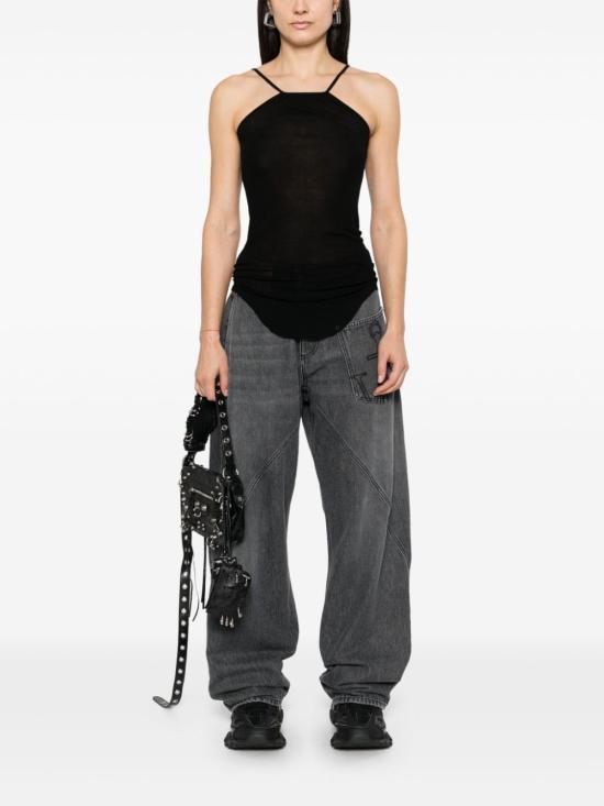 25SS 릭 오웬스 민소매 티셔츠 RP01E7104 RC09 Black - RICK OWENS