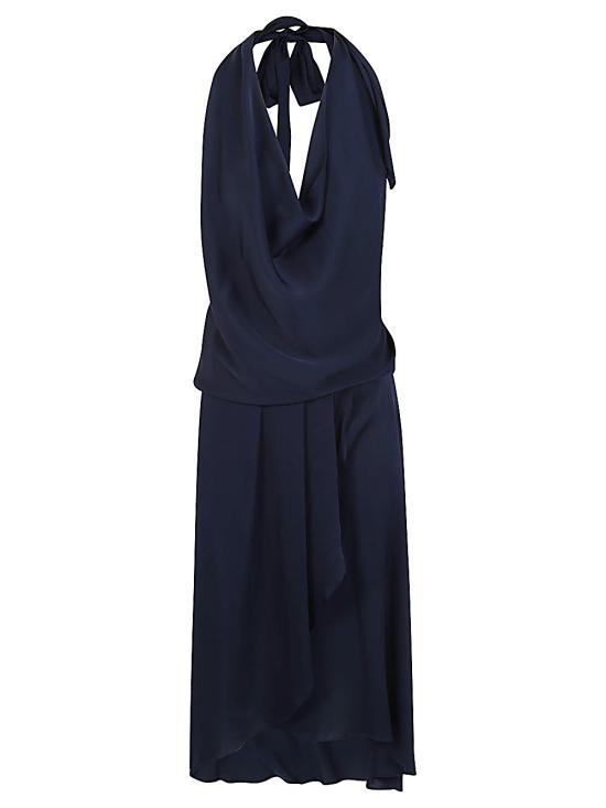 25SS 실크95파이브 숏 원피스 25210 WORTHAVEN03 Blue