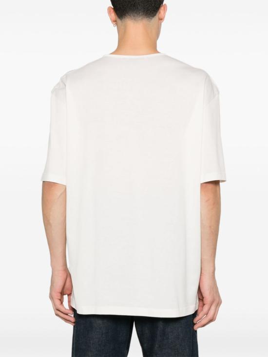 25SS 르메르 반팔 티셔츠 TO1335 LJ1018001 White - LEMAIRE