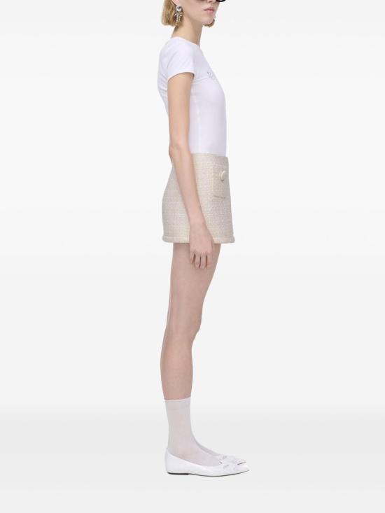 25SS 마크제이콥스 미디 스커트 2S5RSK049W14 111 Ivory - MARC JACOBS