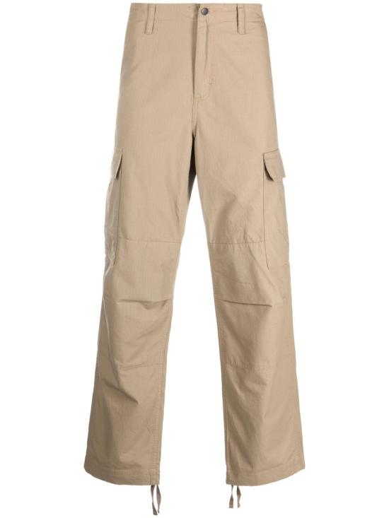 25SS 칼하트 WIP 콜룸비아 립스탑 레귤러 카고 팬츠 I032467 8Y0232 Camel