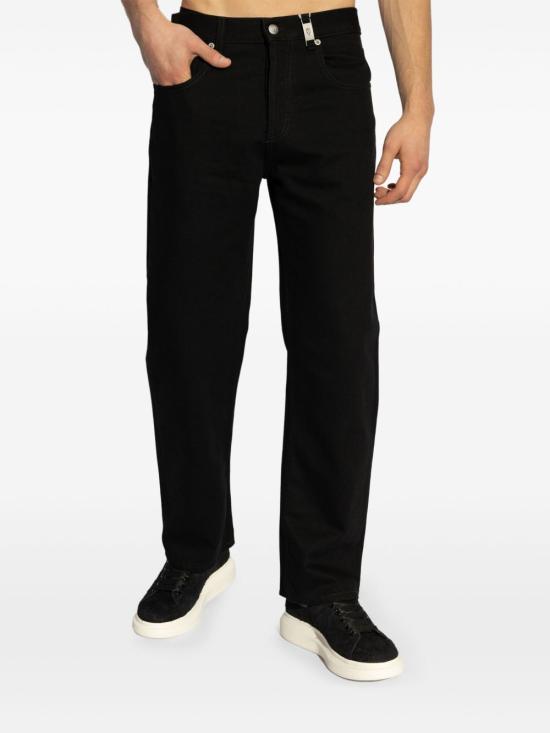 25SS 알렉산더 맥퀸 데님 팬츠 813573 QYAAC1000 Black - ALEXANDER MCQUEEN