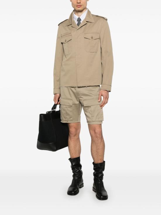 25SS 셀린느 코튼 카고 쇼츠 RP03P403E 18TP Beige - CELINE