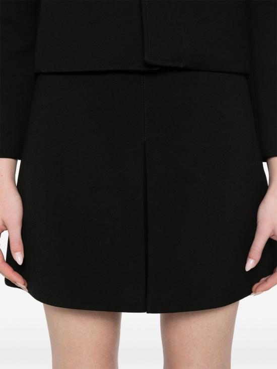 25SS 셀린느 미디 스커트 2J833066V 38NO Black - CELINE