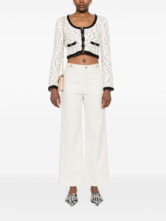 25SS 셀린느 스트레이트 팬츠 RP02E545Z 01OW White - CELINE