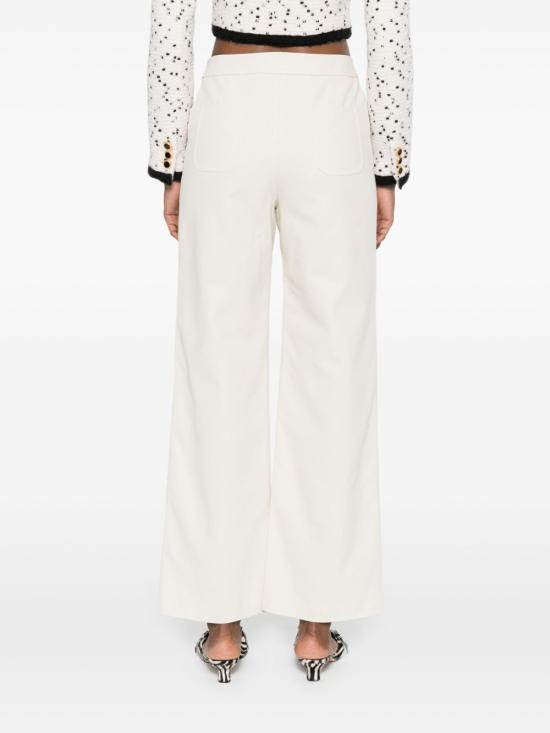 25SS 셀린느 스트레이트 팬츠 RP02E545Z 01OW White - CELINE