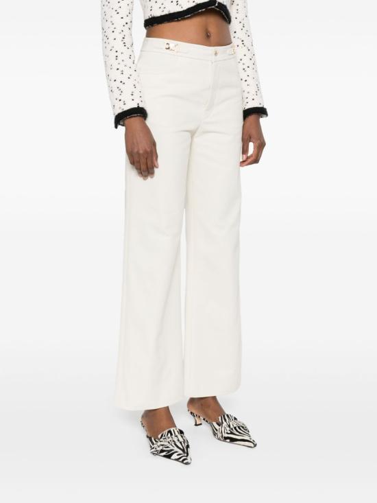 25SS 셀린느 스트레이트 팬츠 RP02E545Z 01OW White - CELINE