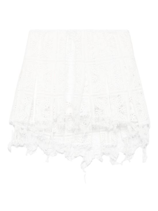 25SS 로에베 미디 스커트 S616Y1AX03 2100 White