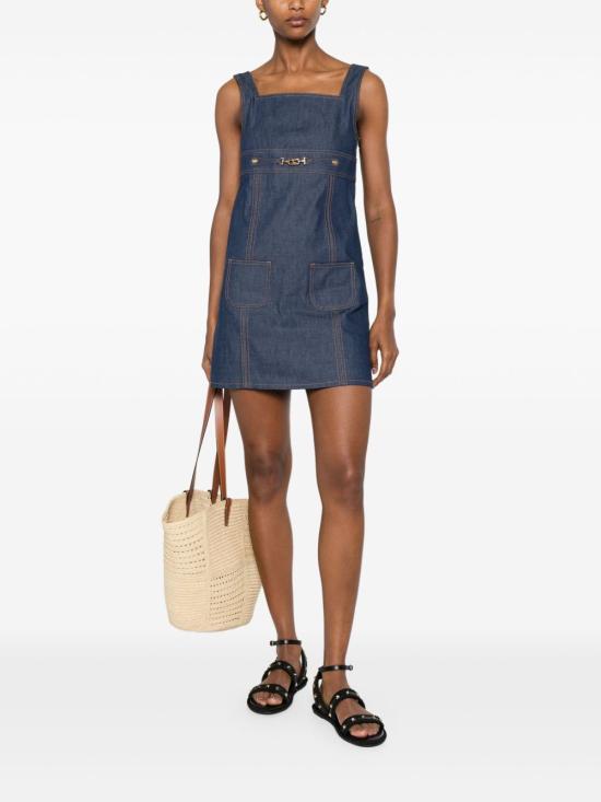 25SS 셀린느 숏 원피스 RR06R0842 07IA Blue - CELINE