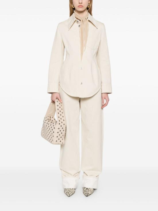 25SS 보테가베네타 데님 팬츠 824659 V5DV09247 White - BOTTEGA VENETA