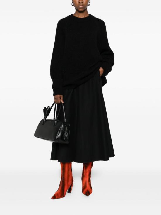 25FW 수잔 보머 미디 스커트 20400901 99 Black - SUSANNE BOMMER