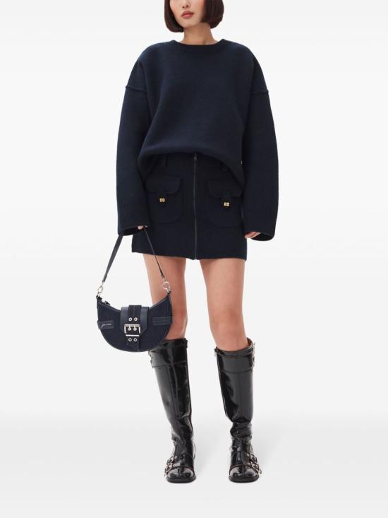 25FW 가니 숄더백 A6137 642 Blue - GANNI