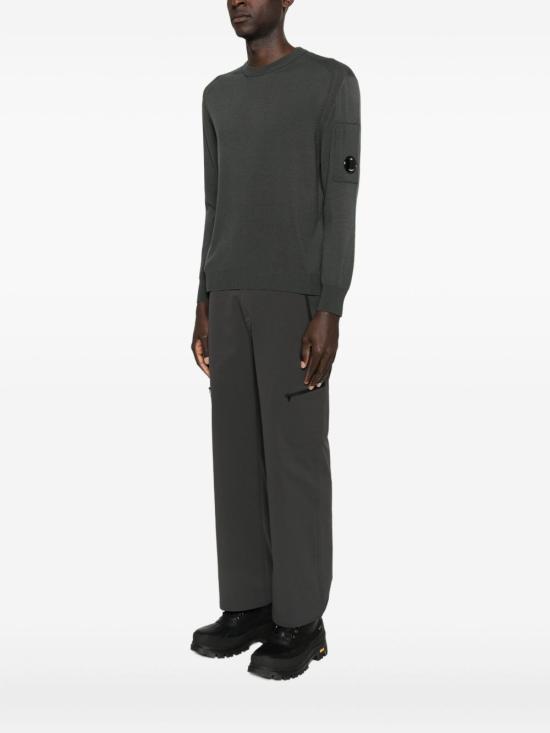 25FW 씨피 컴퍼니 스웨터 19CMKN037A 005528A978 Grey - C.P. COMPANY
