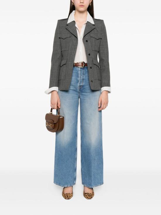 25FW 구찌 와이드 레그 데님 팬츠 816971 XDC7S4009 Clear Blue - GUCCI