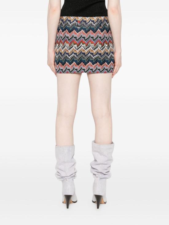 25FW 미소니 미디 스커트 DS25WH03 BR012FSM9R3 MultiColour - MISSONI