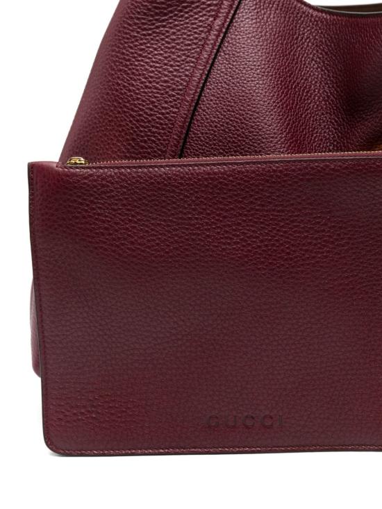 25FW 구찌 소프트빗 맥시 숄더백 837466 AAEAO6207 Bordeaux - GUCCI