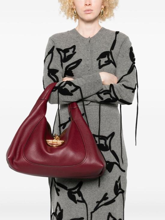 25FW 구찌 소프트빗 맥시 숄더백 837466 AAEAO6207 Bordeaux - GUCCI