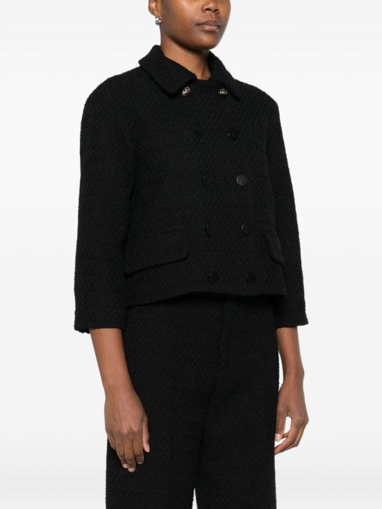 25FW 구찌 울 부클레 재킷 823781 Z7AU91000 Black - GUCCI