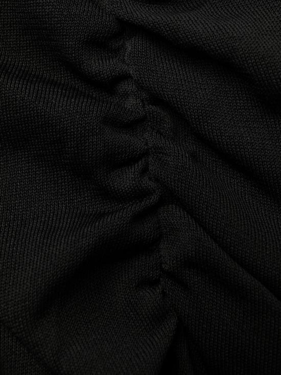  생로랑 롱 원피스 734466 Y76AJ1000 Black - SAINT LAURENT