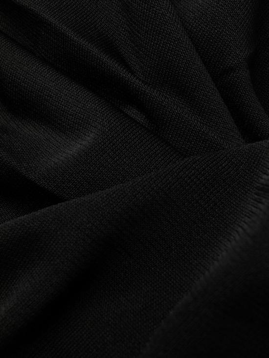  생로랑 롱 원피스 734466 Y76AJ1000 Black - SAINT LAURENT